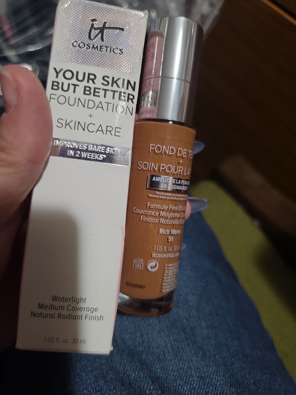 It Cosmetics Foundation Waterlight Medium Coverage Rich Warm 51